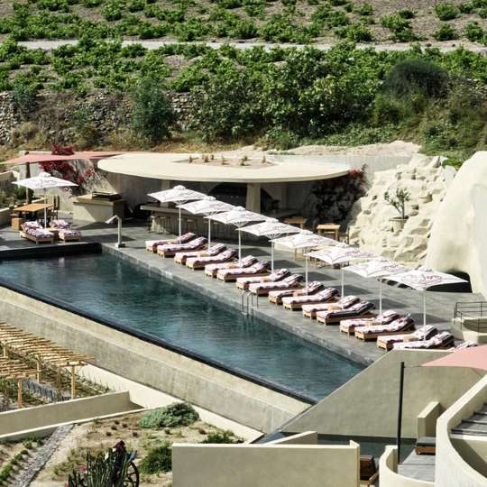 luxury hotels in Santorini