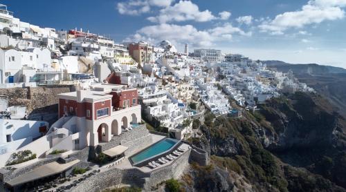 luxury hotels in Santoríni
